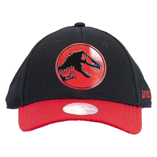 Black and Red Jurassic World Baseball Cap