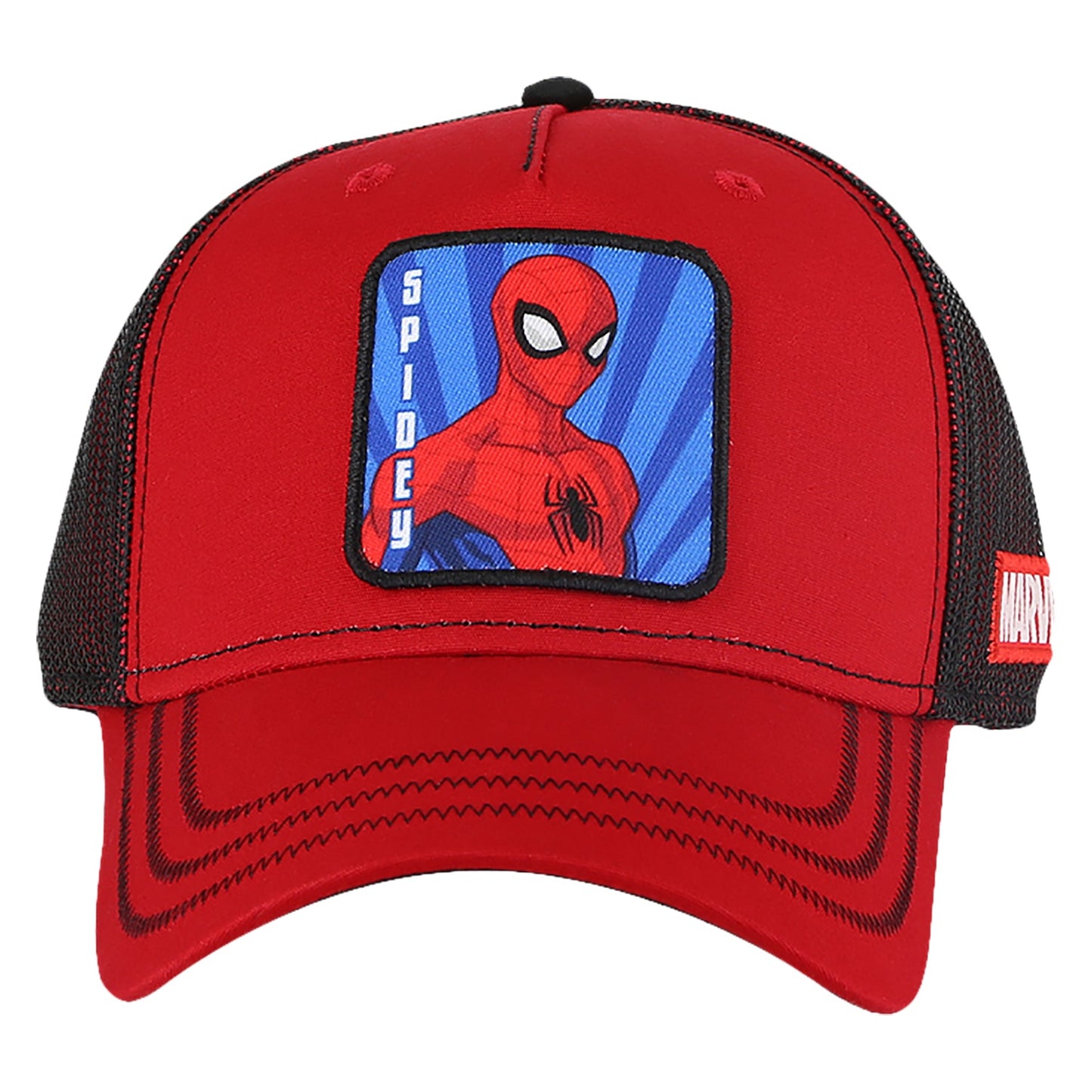 Spider-Man Baseball Cap in Red and Black