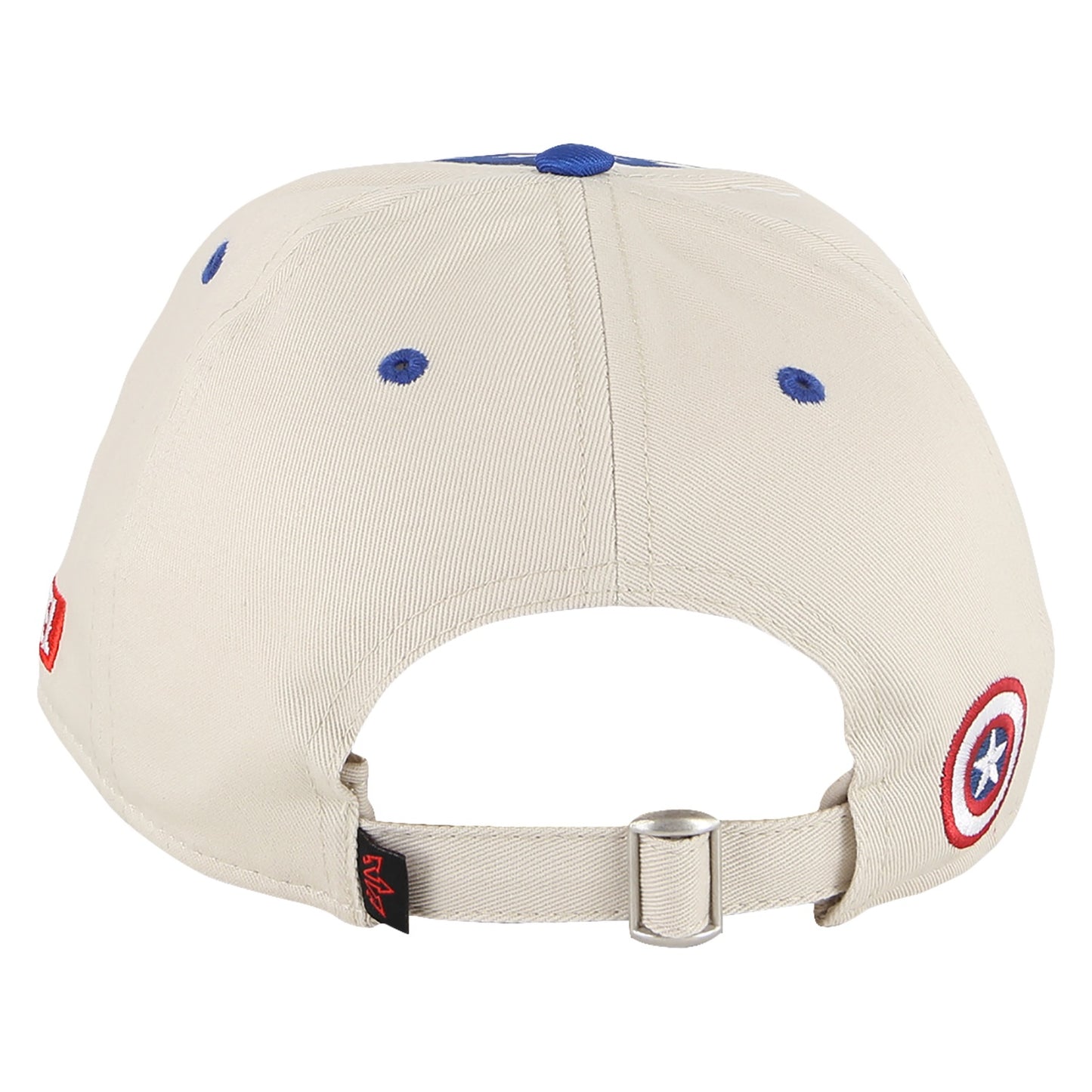 Cream Captain America Baseball Cap