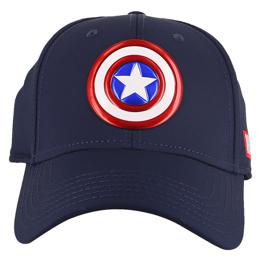 Navy Captain America Baseball Cap