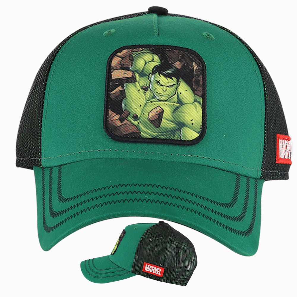 Green Camo Hulk Baseball Cap