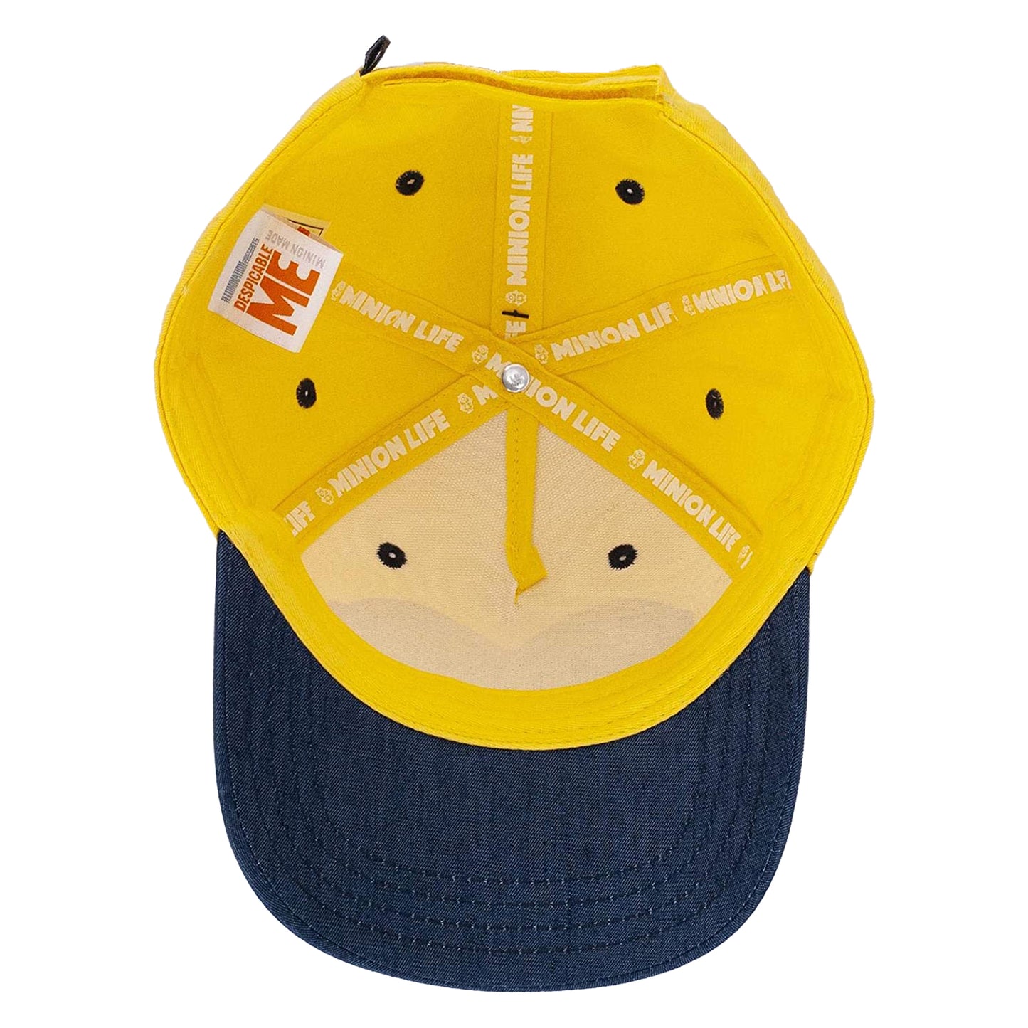 Kids Minions Baseball Cap in Yellow