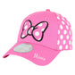 Kids Minnie Mouse Baseball Cap in Pink